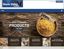 Tablet Screenshot of boyervalley.com